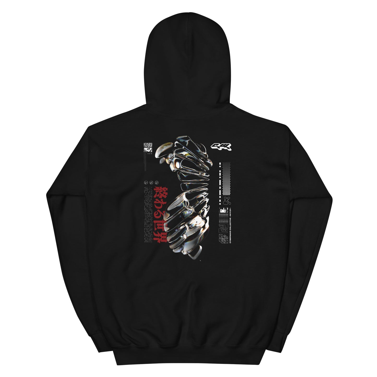 Metallic Body Hoodie